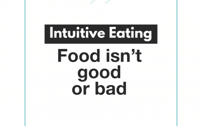 Food isn’t good or bad