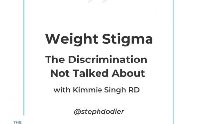 218-Weight Stigma: The Discrimination Not Talked About with Kimmie Singh RD – The Weight Loss Series Part 4