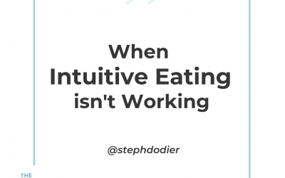 224 – When Intuitive Eating Isn’t Working