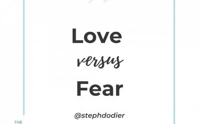 242-Love versus Fear