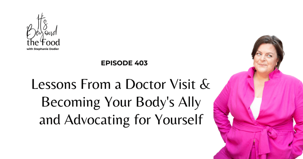 Becoming your body's ally 