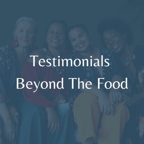 Testimonials Stephanie Dodier | Beyond The Food