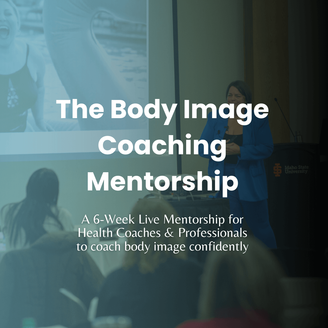 Body Image Coaching Mentorship