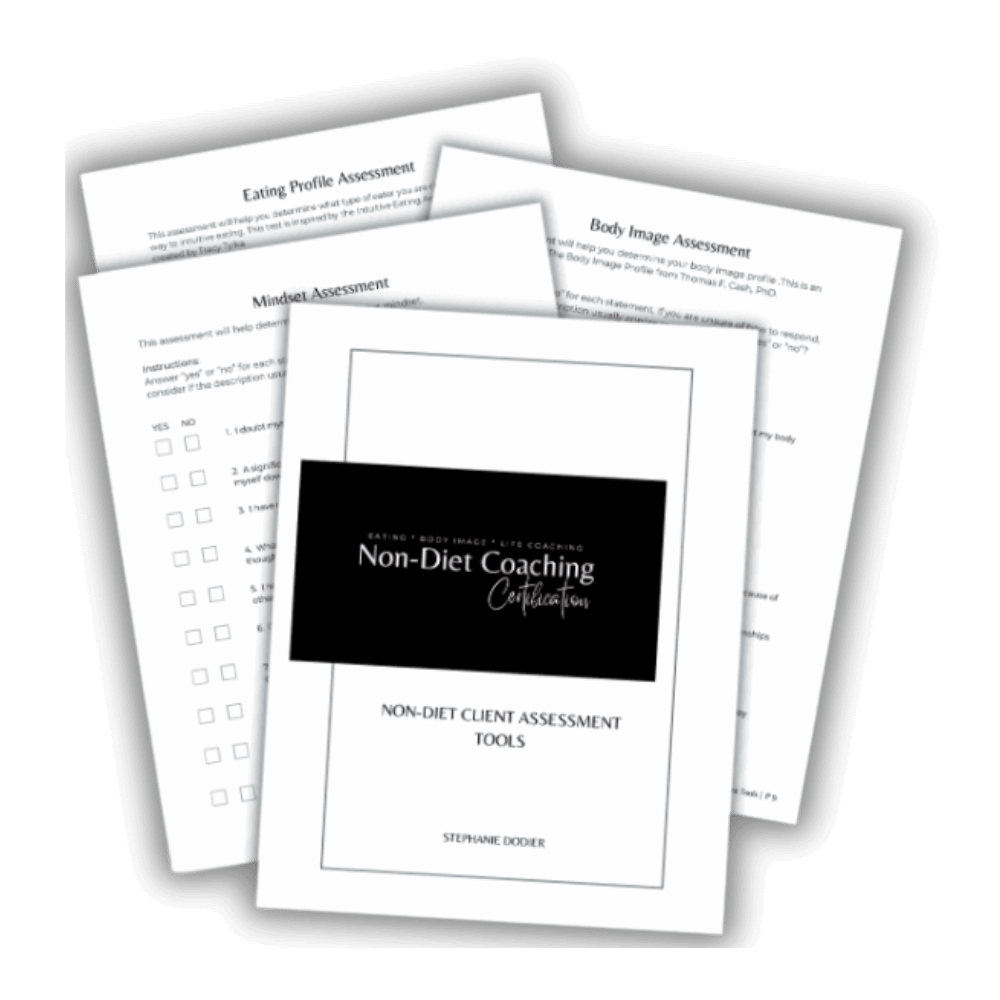 Non-Diet Client Assessment