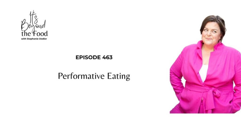 Performative Eating