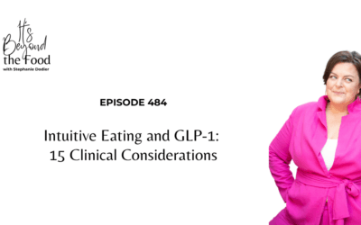 484-Intuitive Eating and GLP-1: 15 Clinical Considerations